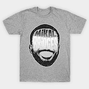 Mikal Bridges Brooklyn Player Silhouette T-Shirt